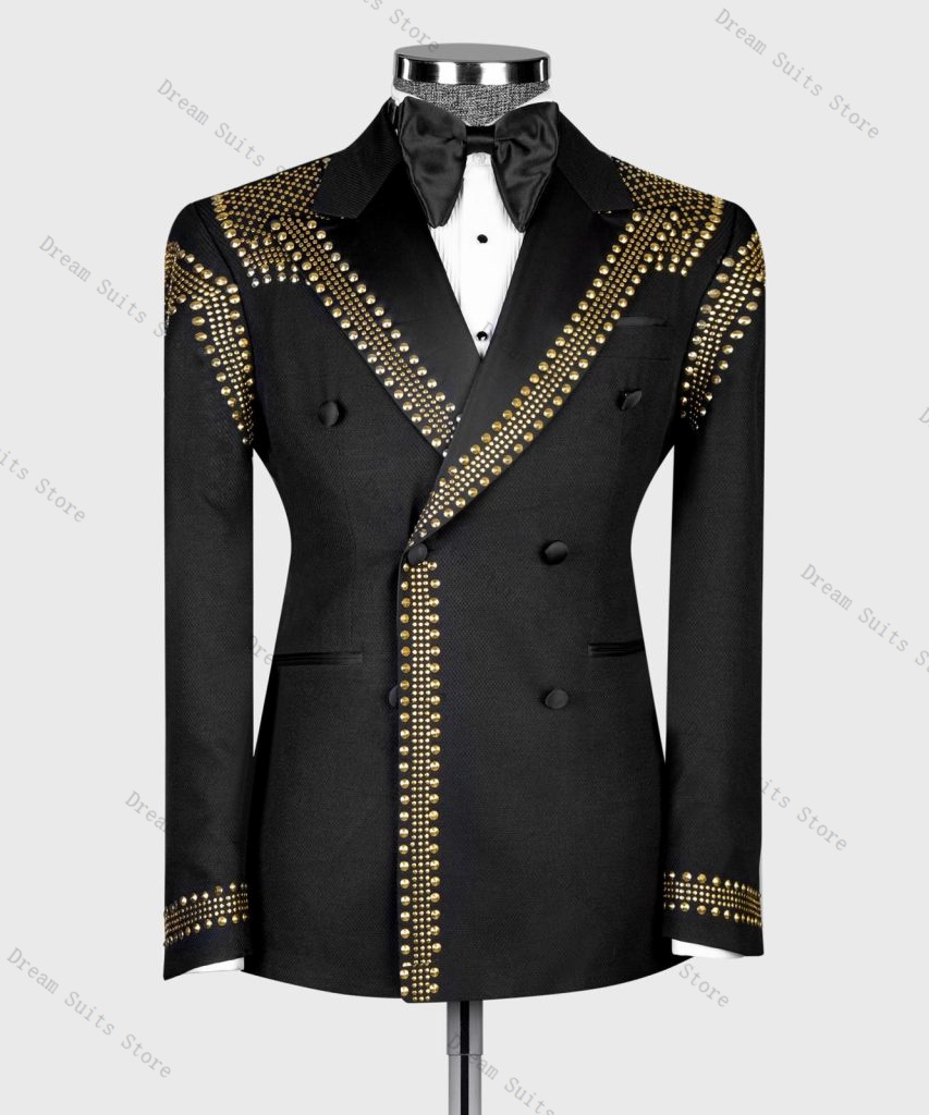 Men Formal Wear With Coat - Mannen pak set 2-delige blazer +