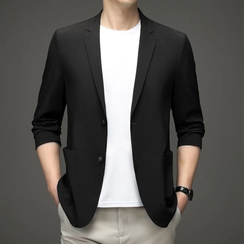 Men Formal Wear With Coat - Nieuwe Zomer Heren Dunne Blazers Zakelijke