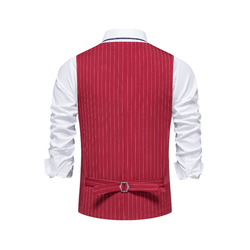 2026 Nieuw Rood Gestreept Pakv - Khaki Formal Wear Men recensie en prijs