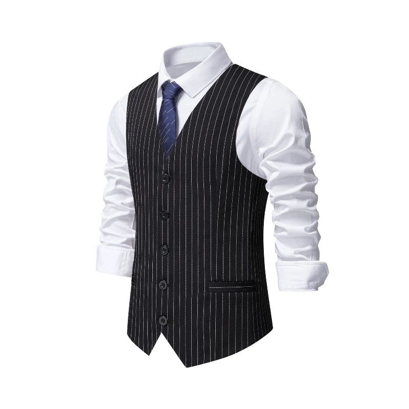 2026 Nieuw Rood Gestreept Pakv - Khaki Formal Wear Men recensie en prijs