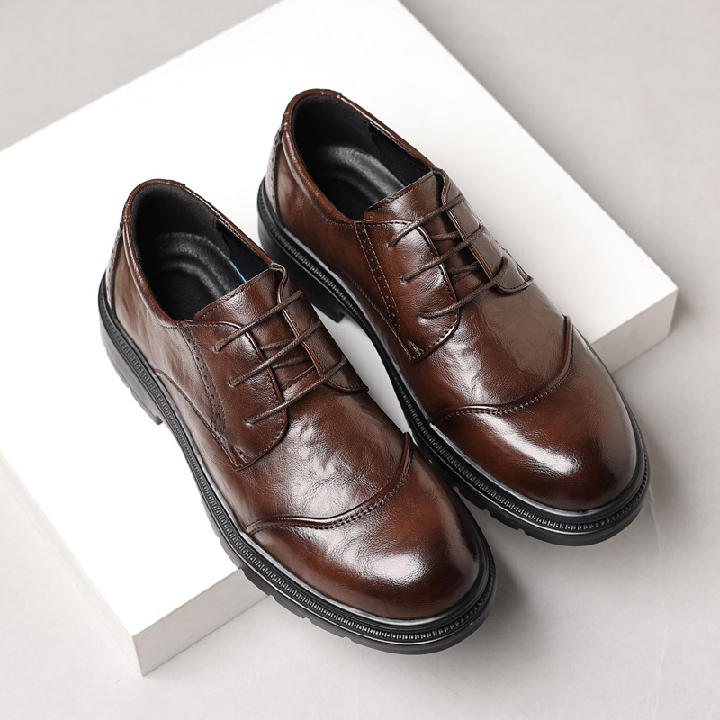 Leren herenschoenen voor casua - Men Formal Wear Dress recensie en prijs