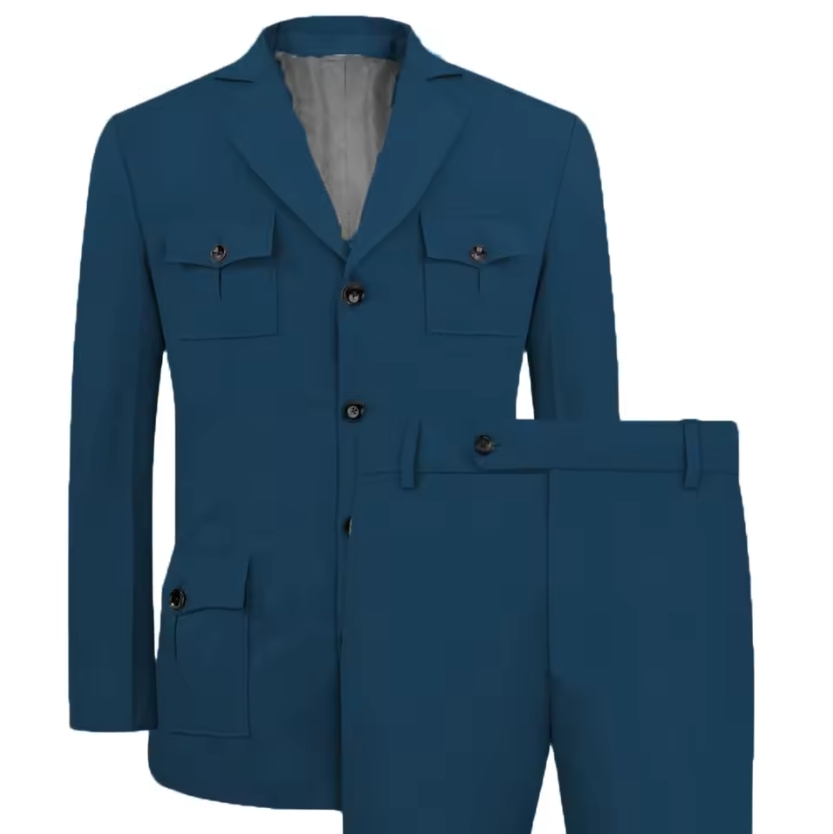 Herenkostuums Jakcet Casual Ka - Khaki Formal Wear Men recensie en prijs