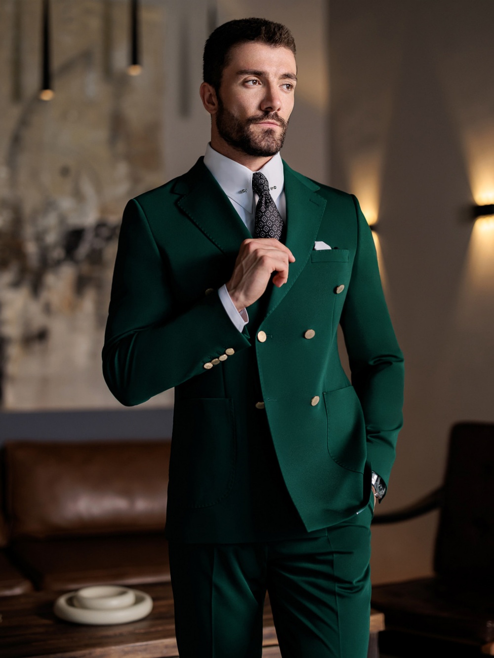 Groene formele herenpakken, sl - Formal Men Party Wear Jacket recensie en prijs