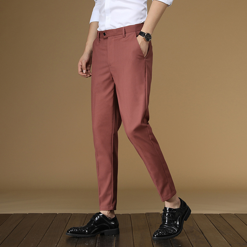 Zomer Pak Broek Mannen Rood Zw - Khaki Formal Wear Men recensie en prijs