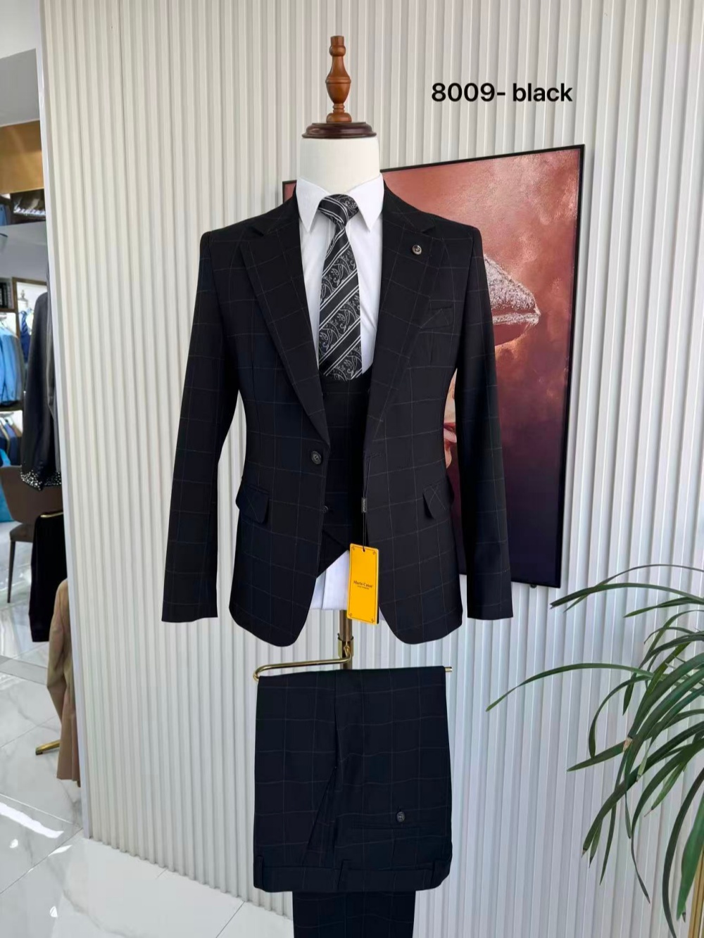 Heren Ruitpak 3-delig (jas, ve - Formal Men Party Wear Jacket recensie en prijs