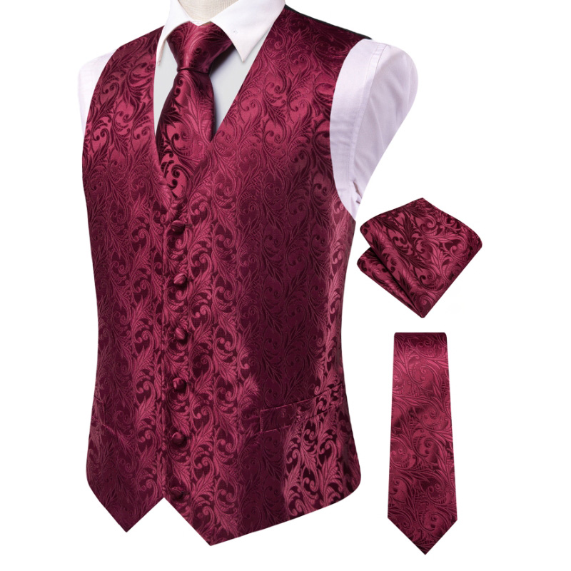 VerveRow Heren Bourgondische B - Men'S Formal Wear Ties recensie en prijs