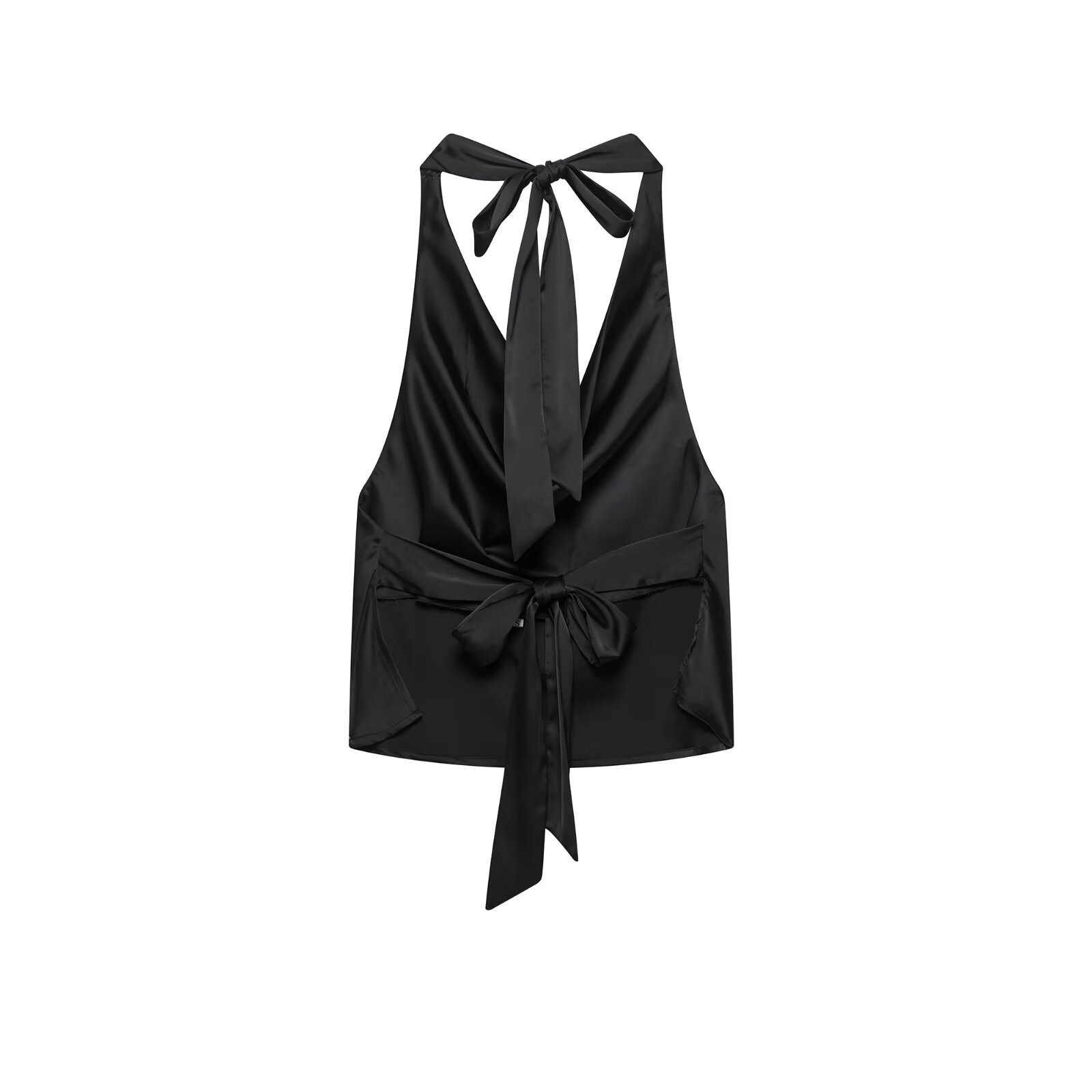 Zevity 2025 Vrouwen Sexy Mouwl - Satin Bow Tie recensie en prijs