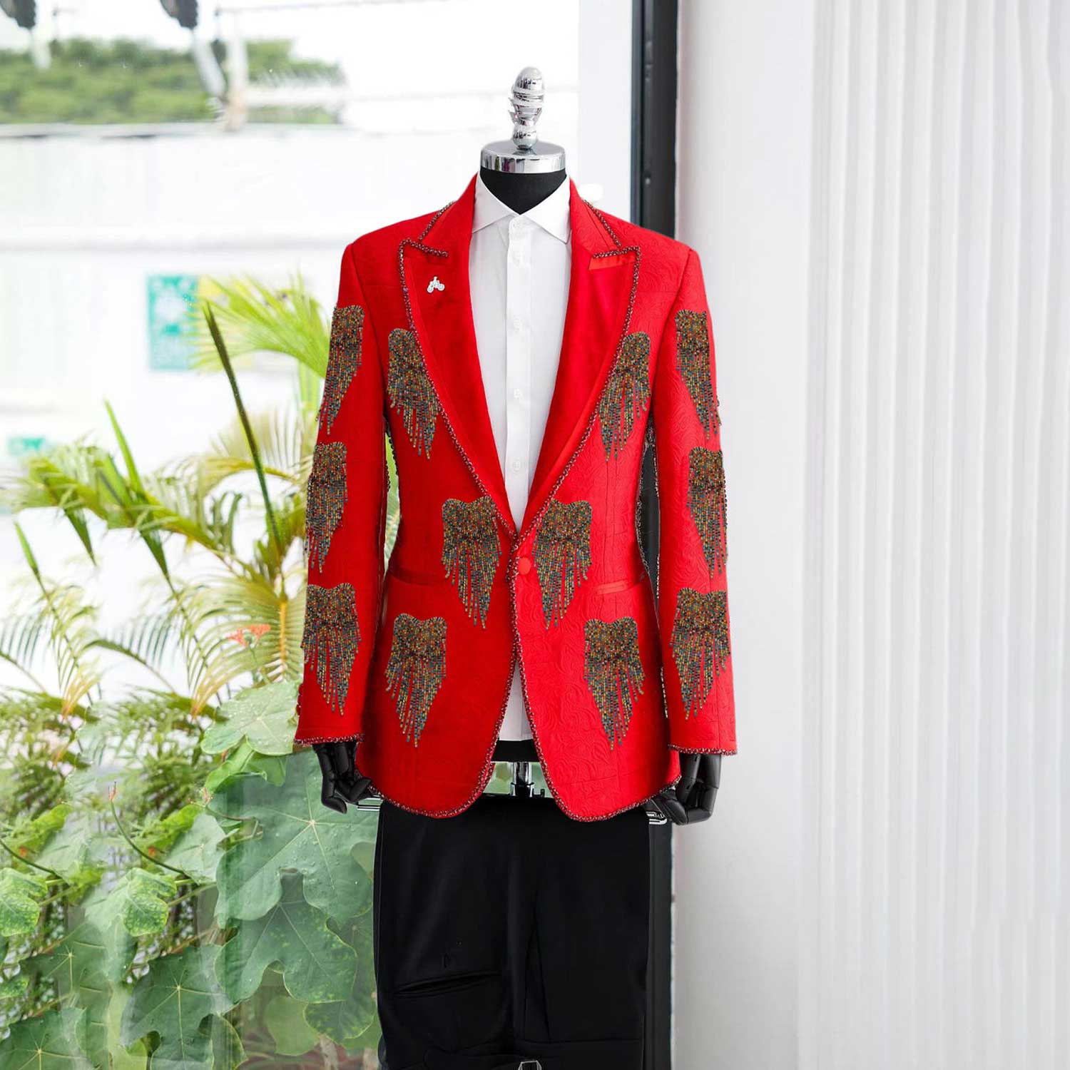 Mode Bruiloft Mannen Pak Krist - Men Formal Wear With Coat recensie en prijs