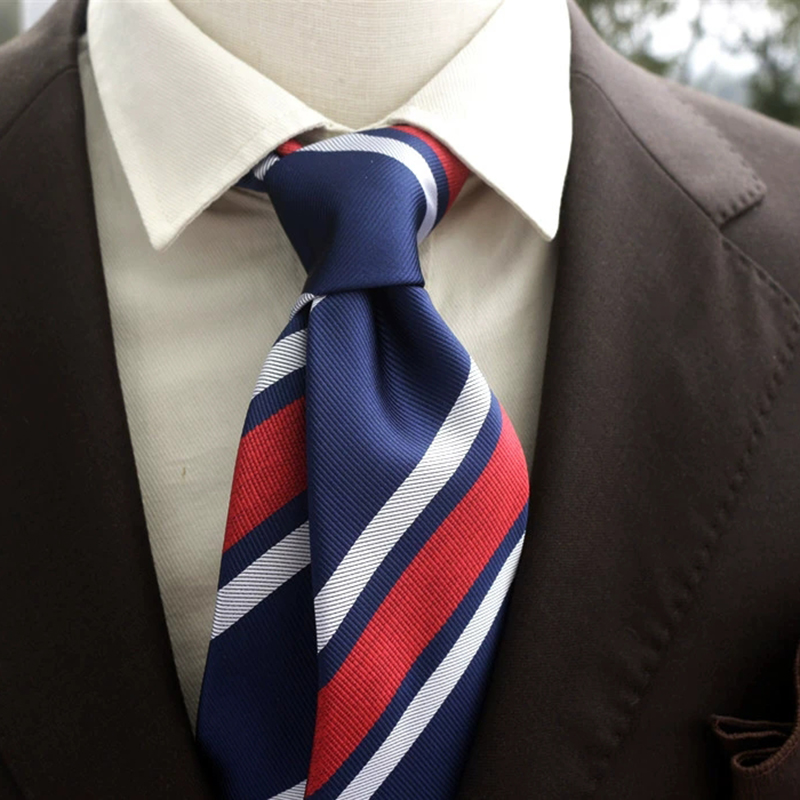 Nieuwe Trendy Marinebruine Str - Men'S Formal Wear Ties recensie en prijs