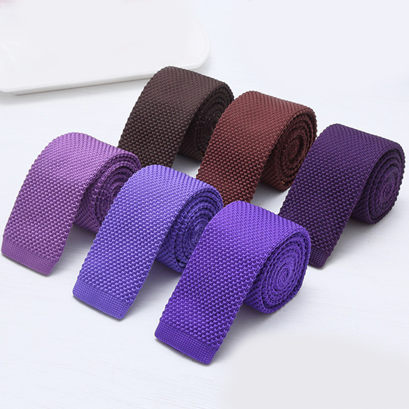 6cm Effen Zwart Wit Gebreide S - Men'S Formal Wear Ties recensie en prijs