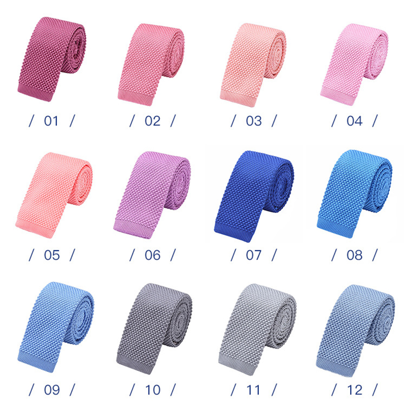 6cm Effen Zwart Wit Gebreide S - Men'S Formal Wear Ties recensie en prijs