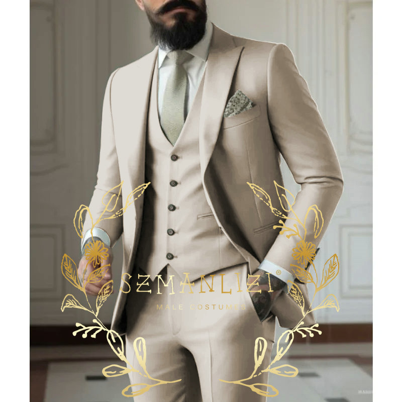 Lichtgroene pakken herenpakken - Men Formal Wear With Coat recensie en prijs