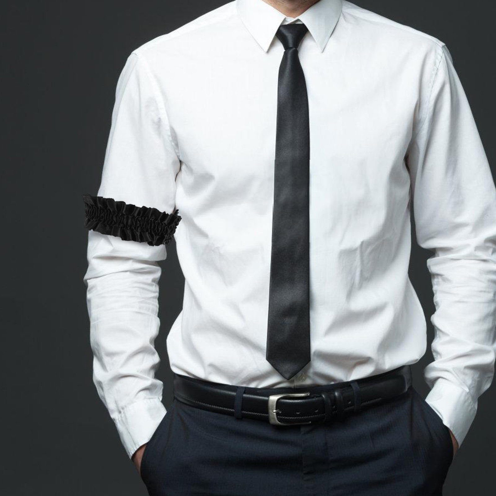 3 paar herenmouwbanden van sat - Formal Upper Wear Men recensie en prijs